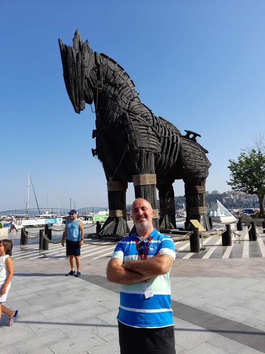 Caballo de Troya, Çanakkale